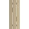 Ekena Millwork Rustic Three Board Spaced Board-n-Batten Knotty Pine Faux Wood Shutters w/Z-Board, 17 1/2W x 32H, PR SHUBSZ17X32KPPR - alternate 18